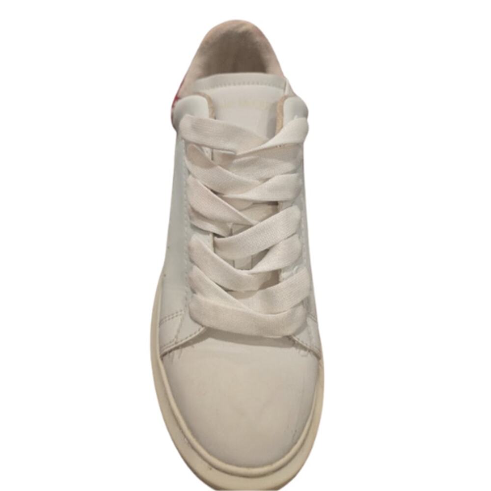 Alexander McQueen Oversized Sneakers in White & Red Lust – EUC Size US 8.5 - Picture 7 of 7